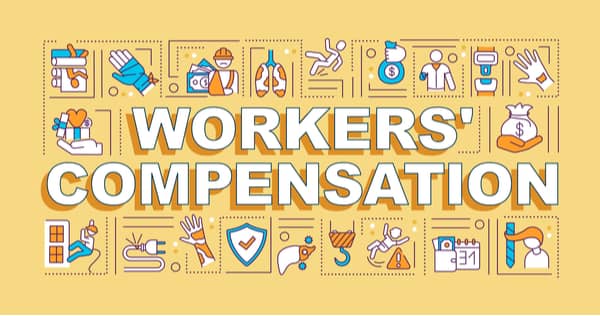 Workers' compensation benefits graphic banner